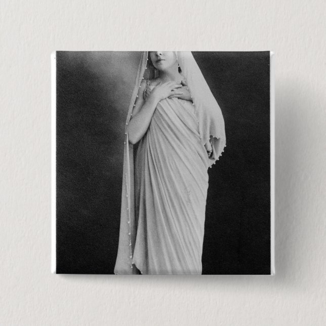 Julia Bartet i "Antigone" vid Sophocles Knapp (Framsida)