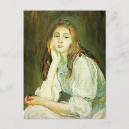Julia Dagdrömmer av Berthe Morisot vykort