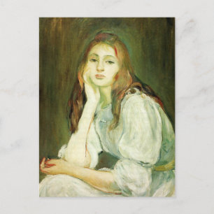 Julia Dagdrömmer av Berthe Morisot vykort
