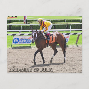Julia Dreaming Vykort