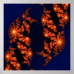 Julia FractalZoom Poster