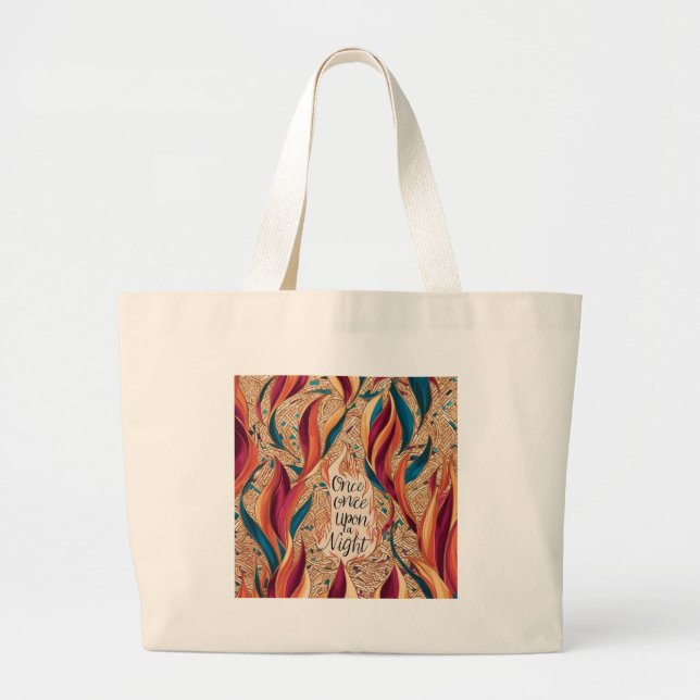 Julia | Große Baumwolltasche Jumbo Tygkasse (Framsidan)