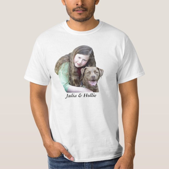 Julia & Hollie skjorta T-shirt (Framsida)