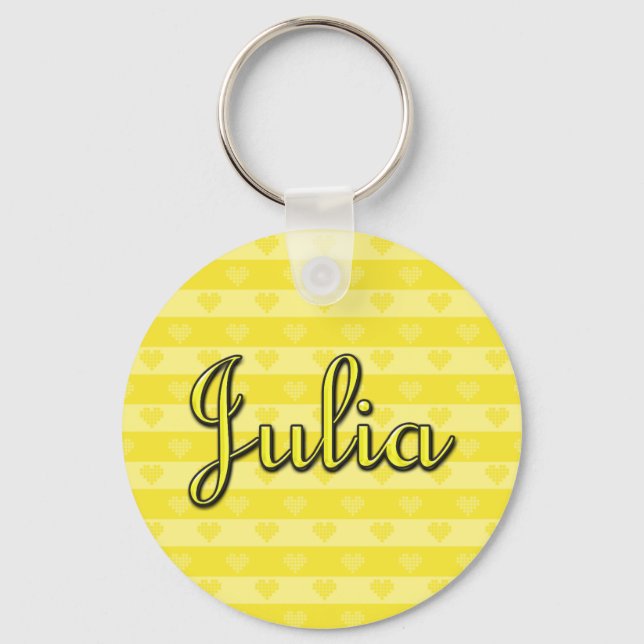 Julia Keychain Nyckelring (Framsida)