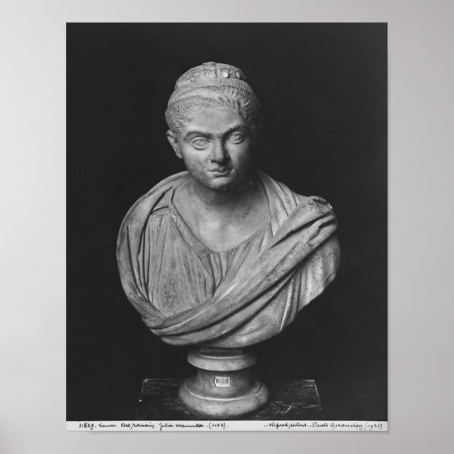 Julia Mamaea Bust Poster (Framsidan)