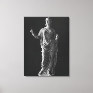 Julia Mamaea mor av kejsaren Severus Alexander Canvastryck