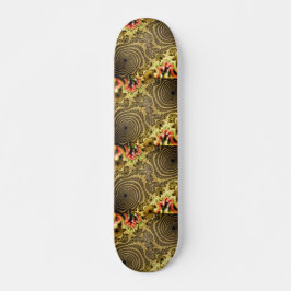 Julia Mandelbrot Coola Fractal Mini Skateboard Bräda 18,5 Cm