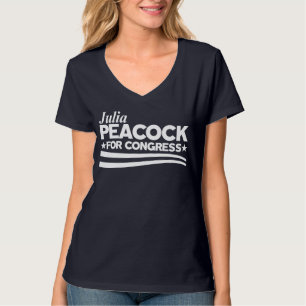Julia påfågel tee shirt