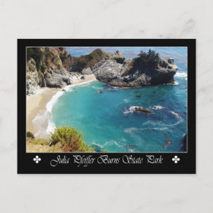 Julia Pfeiffer Burns State Park, Kalifornien Vykort