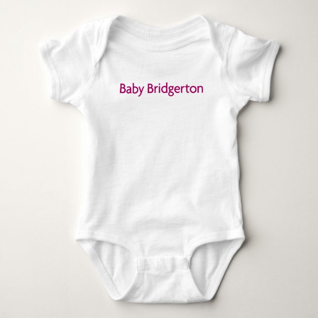 Julia Quinn baby B. Spädbarn Ranka (hallon) T-shirt (Framsida)