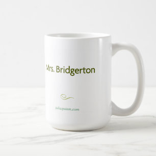 Julia Quinn "Fru Bridgerton" mugg