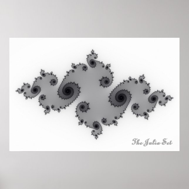 Julia Set Poster (Framsidan)