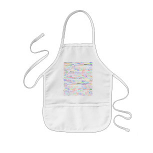 Julia Text Design II Kids Apron Barnförkläde