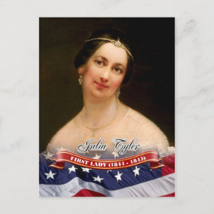 Julia Tyler, First Dam i USA. Vykort
