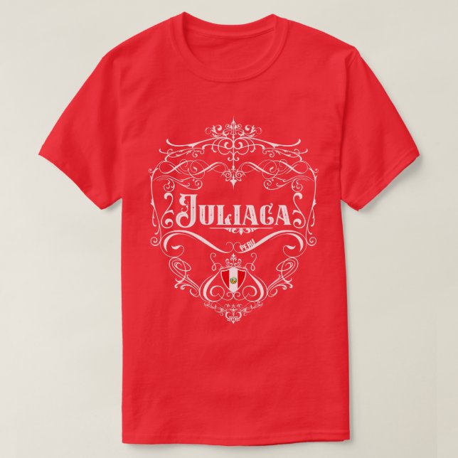 Juliaca Vintage design 1 T Shirt (Design framsida)