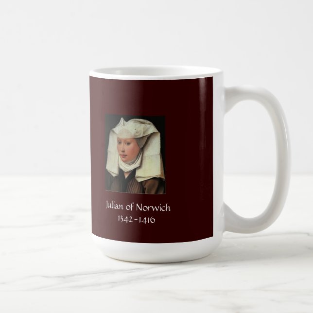 Julian av den Norwich muggen Kaffemugg (Höger)