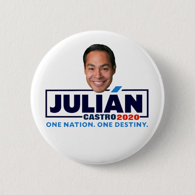 Julian Castro 2020 Knapp (Framsida)