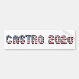 Julián Castro Democrat, presidentkandidat 2020 Bildekal