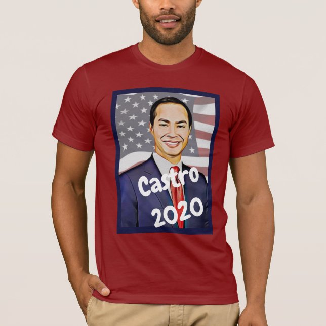 Julian Castro för president 2020 T Shirt (Framsida)