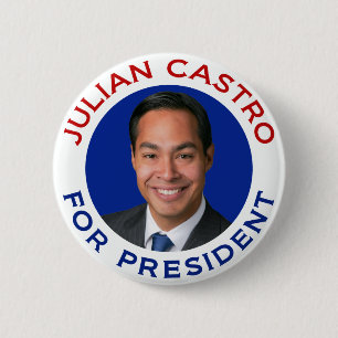 Julian Castro för president Knapp