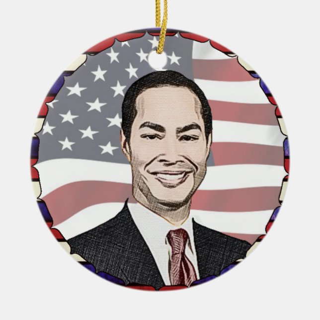 Julian Castro till president 2020 Julgransprydnad Keramik (Framsidan)