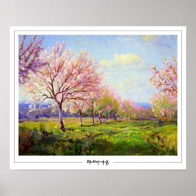 Julian Onderdonk Zedign Art Poster #1 (Framsidan)