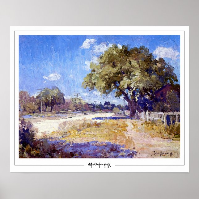 Julian Onderdonk Zedign Art Poster #13 (Framsidan)