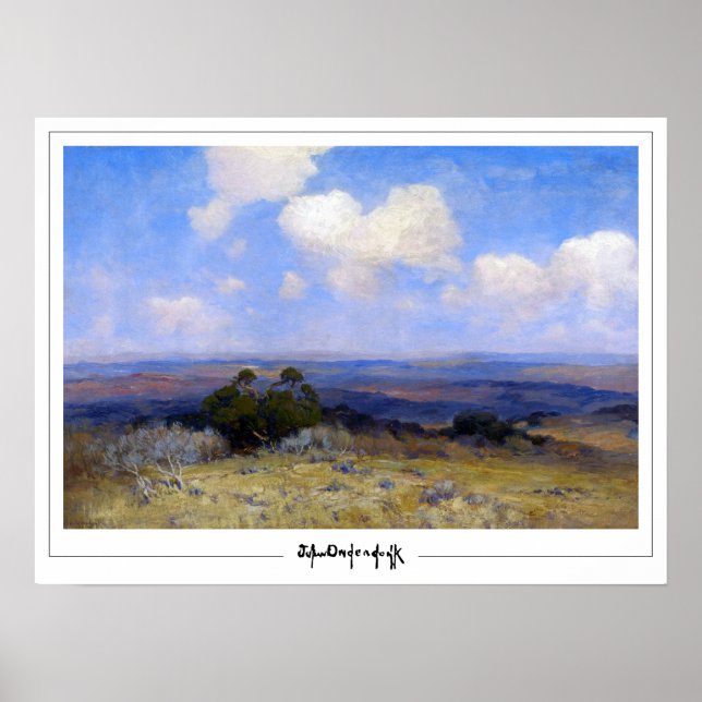 Julian Onderdonk Zedign Art Poster #29 (Framsidan)