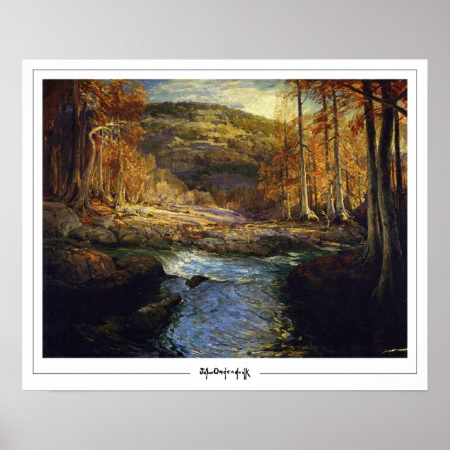 Julian Onderdonk Zedign Art Poster #86 (Framsidan)