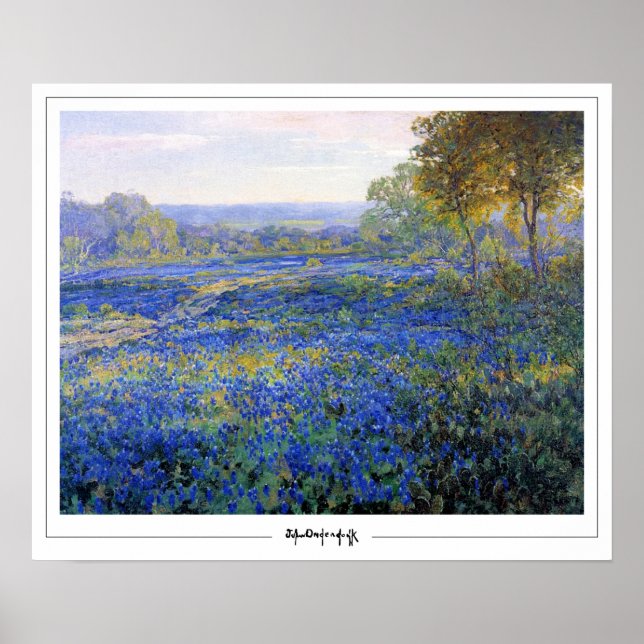 Julian Onderdonk Zedign konstaffisch #15 Poster (Framsidan)
