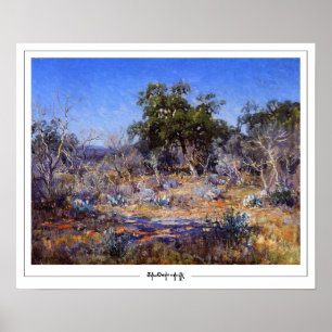 Julian Onderdonk Zedign konstaffisch #18 Poster