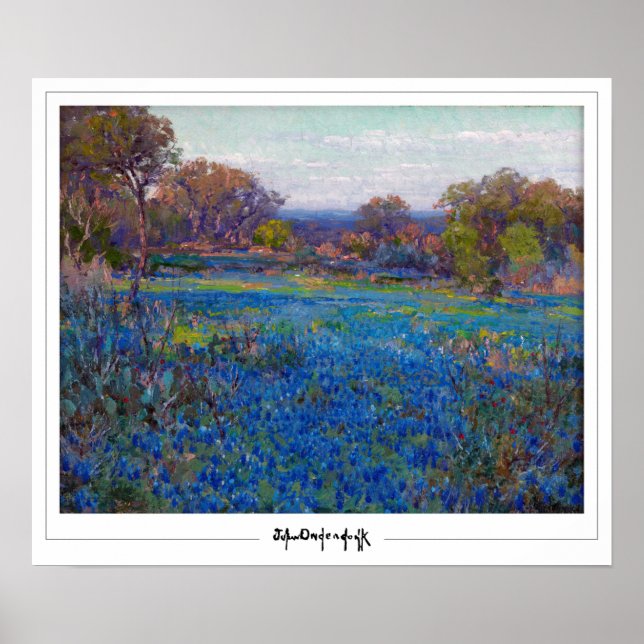 Julian Onderdonk Zedign konstaffisch #2 Poster (Framsidan)