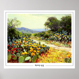 Julian Onderdonk Zedign konstaffisch #5 Poster