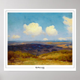 Julian Onderdonk Zedign konstaffisch #6 Poster