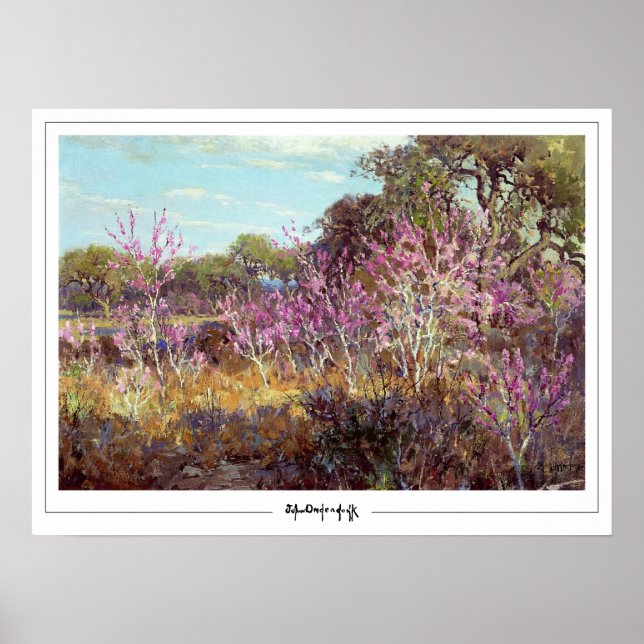 Julian Onderdonk Zedign konstaffisch #92 Poster (Framsidan)