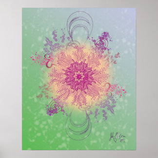 Julian P. Flores's Flower Experiment (Digital) Poster