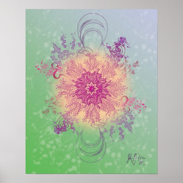 Julian P. Flores's Flower Experiment (Digital) Poster (Framsidan)