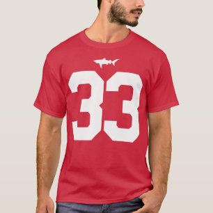 Julian Washington Miami Sharks Jersey FrontBack Pr T Shirt