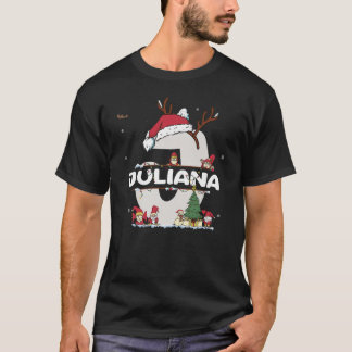 Juliana Christmasw Juliana Namn för roligt Julafto T Shirt