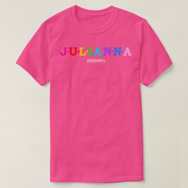 Julianna Downy T Shirt (Design framsida)