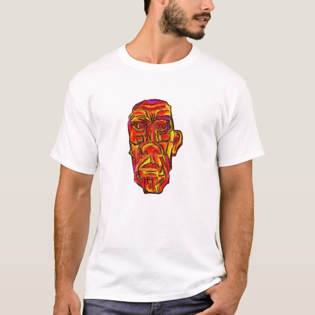 Julians maskera t-shirt (Framsida)