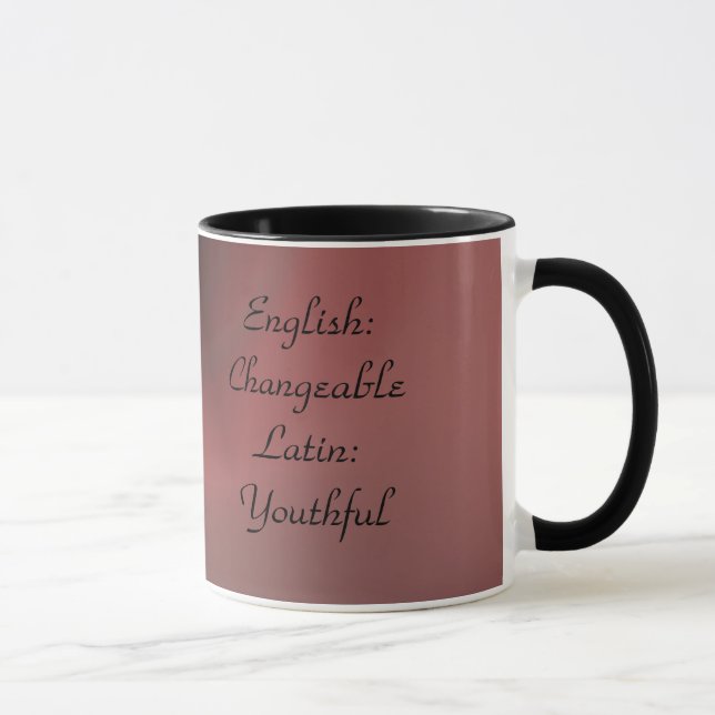Julias betydelse och namnursprung mugg (Höger)