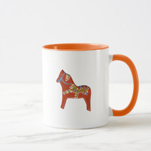 Julia's Dala Horse Mugg