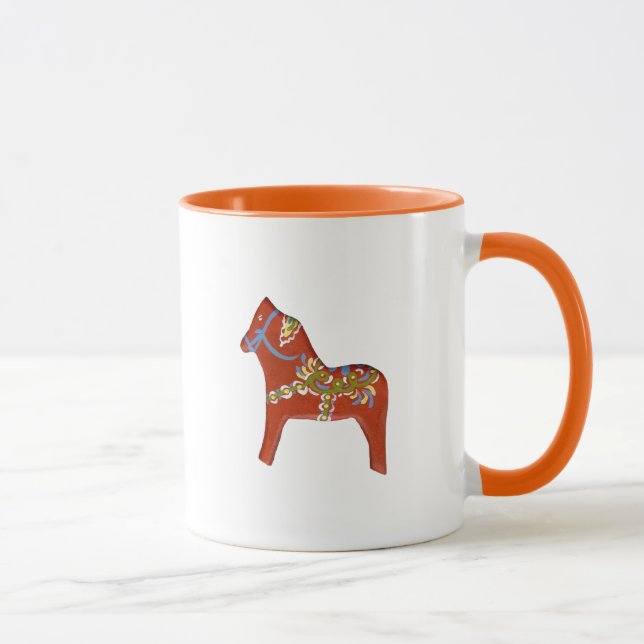 Julia's Dala Horse Mugg (Höger)
