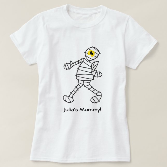 Julia's Mummy T-shirt (Design framsida)