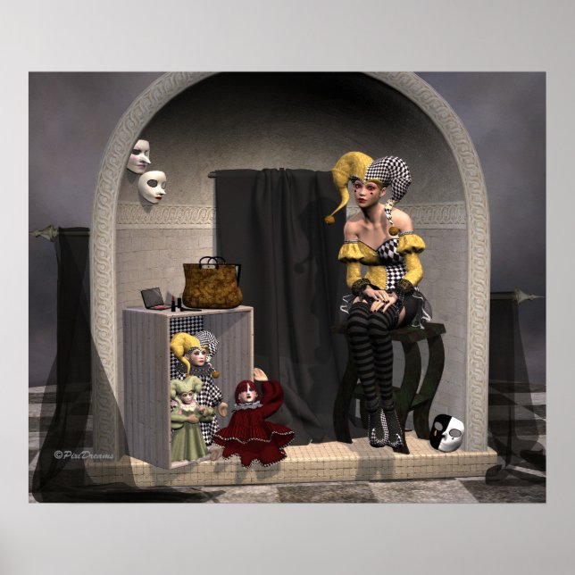 "Julia's Puppet Theater" - Poster (Framsidan)