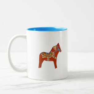 Julia's Red Horse Mugg