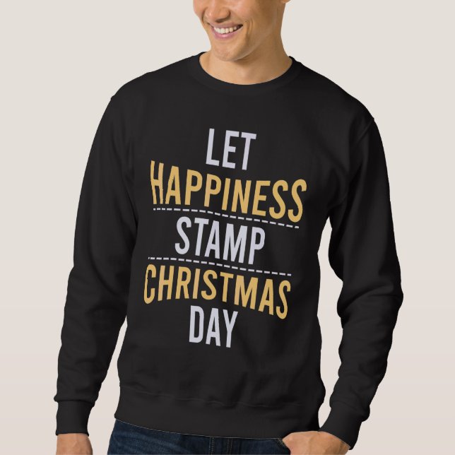 Julidé Chappiness Stampf Dag Perfekt Dag F Lång Ärmad Tröja (Framsida)