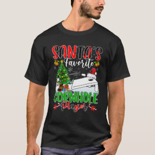 Julidrotten Älskare Funny Santa s Favorite Cornh T Shirt