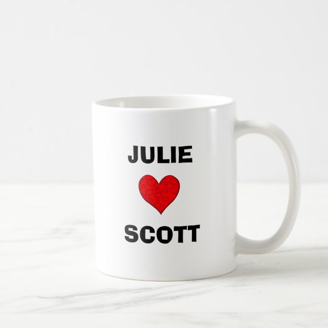 JULIE ÄLSKAR SCOTT KAFFEMUGG (Höger)